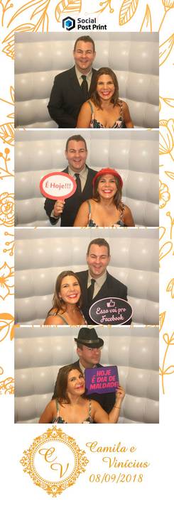 Convidados na Cabine de Fotos em Florianópolis'