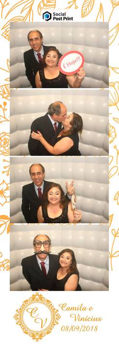 Convidados na Cabine de Fotos em Florianópolis'