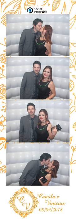 Convidados na Cabine de Fotos em Florianópolis'
