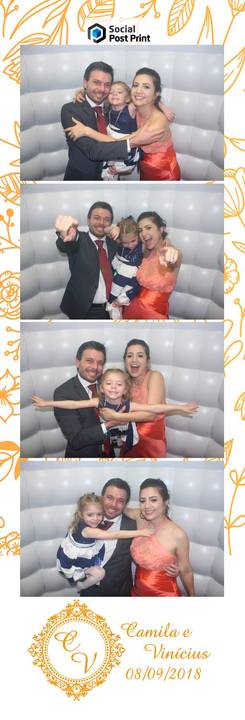 Convidados na Cabine de Fotos em Florianópolis'