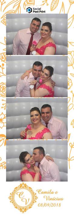 Convidados na Cabine de Fotos em Florianópolis'