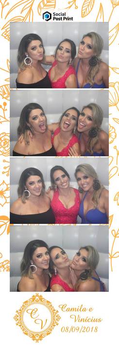 Convidados na Cabine de Fotos em Florianópolis'