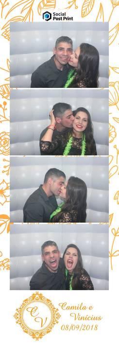 Convidados na Cabine de Fotos em Florianópolis'