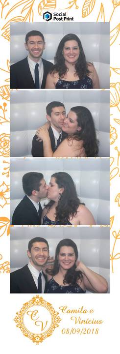 Convidados na Cabine de Fotos em Florianópolis'