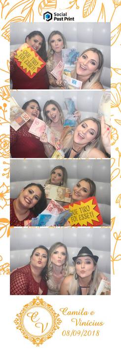 Convidados na Cabine de Fotos em Florianópolis'