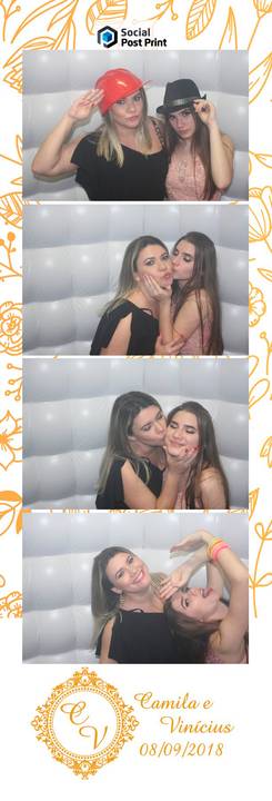 Convidados na Cabine de Fotos em Florianópolis'