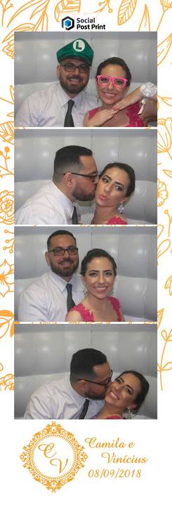 Convidados na Cabine de Fotos em Florianópolis'