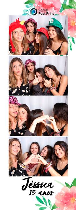 Cabine de Fotos Florianópolis 15 Anos Jéssica 8'