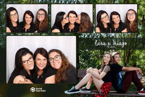 Cabine de Fotos Aniversário 15 Anos em Biguaçu 22'