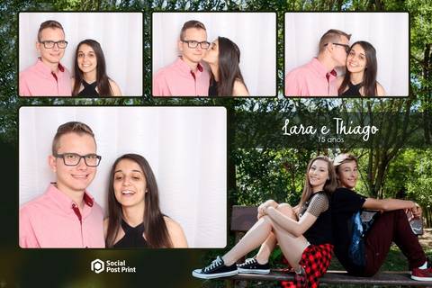 Cabine de Fotos Aniversário 15 Anos em Biguaçu 18'