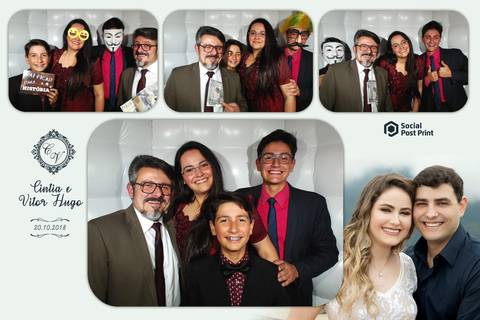 Cabine de Fotos Içara Casamento Cintia e Vitor Hugo'