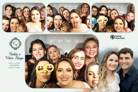 Cabine de Fotos Içara Casamento Cintia e Vitor Hugo'