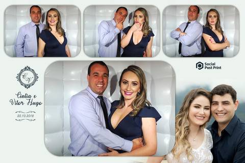 Cabine de Fotos Içara Casamento Cintia e Vitor Hugo'