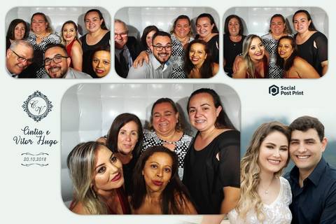 Cabine de Fotos Içara Casamento Cintia e Vitor Hugo'