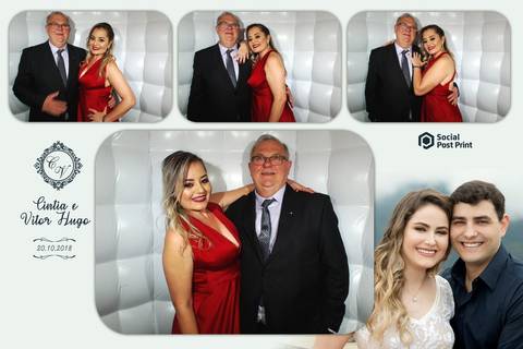 Cabine de Fotos Içara Casamento Cintia e Vitor Hugo'