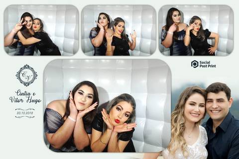 Cabine de Fotos Içara Casamento Cintia e Vitor Hugo'