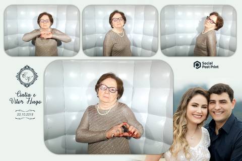 Cabine de Fotos Içara Casamento Cintia e Vitor Hugo'