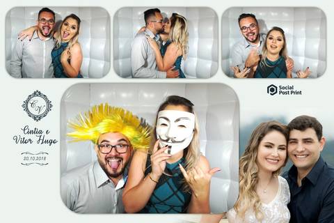 Cabine de Fotos Içara Casamento Cintia e Vitor Hugo'