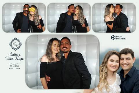 Cabine de Fotos Içara Casamento Cintia e Vitor Hugo'