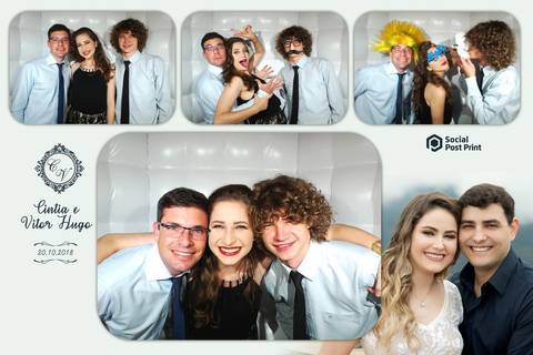 Cabine de Fotos Içara Casamento Cintia e Vitor Hugo'