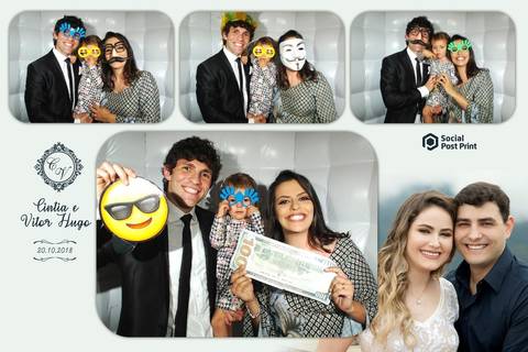 Cabine de Fotos Içara Casamento Cintia e Vitor Hugo'