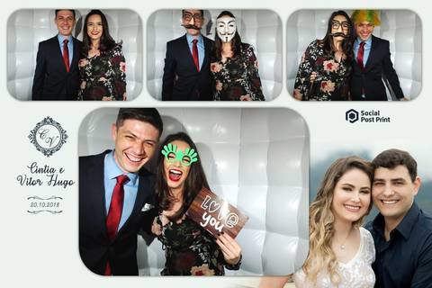 Cabine de Fotos Içara Casamento Cintia e Vitor Hugo'