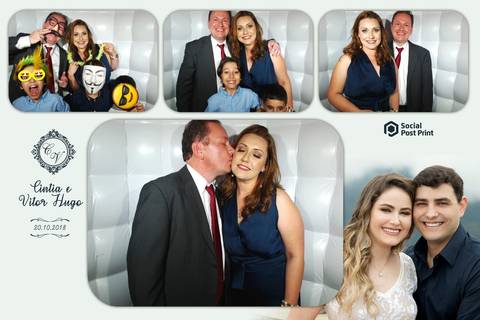 Cabine de Fotos Içara Casamento Cintia e Vitor Hugo'