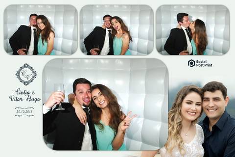 Cabine de Fotos Içara Casamento Cintia e Vitor Hugo'