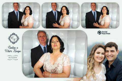 Cabine de Fotos Içara Casamento Cintia e Vitor Hugo'