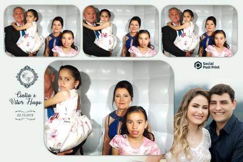 Cabine de Fotos Içara Casamento Cintia e Vitor Hugo'