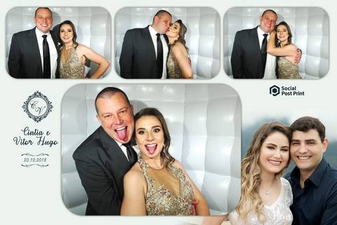 Cabine de Fotos Içara Casamento Cintia e Vitor Hugo'