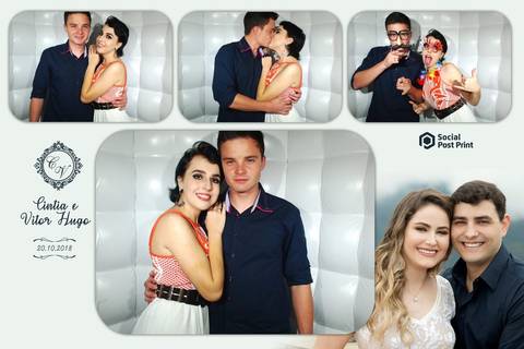 Cabine de Fotos Içara Casamento Cintia e Vitor Hugo'