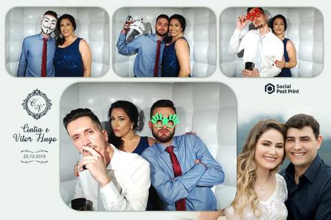 Cabine de Fotos Içara Casamento Cintia e Vitor Hugo'