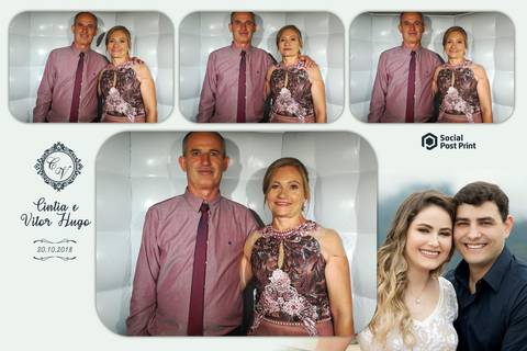 Cabine de Fotos Içara Casamento Cintia e Vitor Hugo'