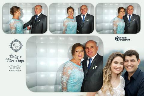 Cabine de Fotos Içara Casamento Cintia e Vitor Hugo'
