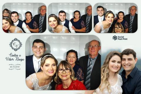 Cabine de Fotos Içara Casamento Cintia e Vitor Hugo'
