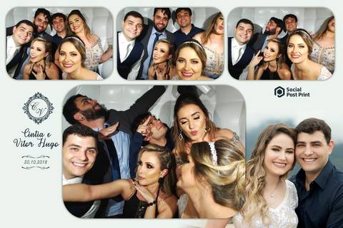 Cabine de Fotos Içara Casamento Cintia e Vitor Hugo'