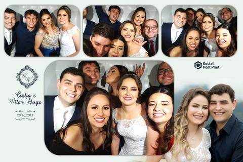 Cabine de Fotos Içara Casamento Cintia e Vitor Hugo'