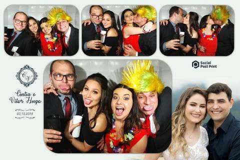 Cabine de Fotos Içara Casamento Cintia e Vitor Hugo'