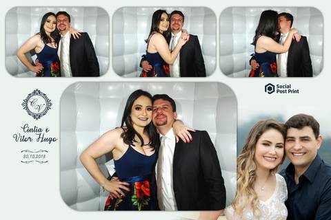 Cabine de Fotos Içara Casamento Cintia e Vitor Hugo'