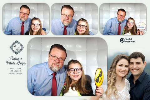 Cabine de Fotos Içara Casamento Cintia e Vitor Hugo'