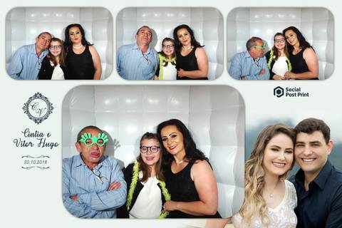 Cabine de Fotos Içara Casamento Cintia e Vitor Hugo'