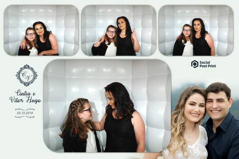 Cabine de Fotos Içara Casamento Cintia e Vitor Hugo'