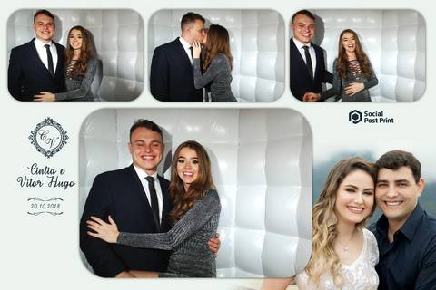 Cabine de Fotos Içara Casamento Cintia e Vitor Hugo'