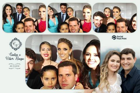 Cabine de Fotos Içara Casamento Cintia e Vitor Hugo'