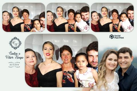 Cabine de Fotos Içara Casamento Cintia e Vitor Hugo'