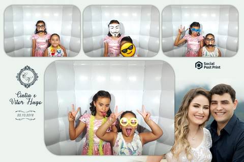 Cabine de Fotos Içara Casamento Cintia e Vitor Hugo'