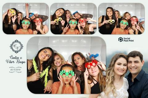 Cabine de Fotos Içara Casamento Cintia e Vitor Hugo'