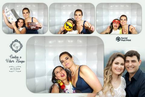 Cabine de Fotos Içara Casamento Cintia e Vitor Hugo'