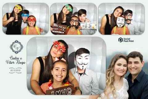 Cabine de Fotos Içara Casamento Cintia e Vitor Hugo'